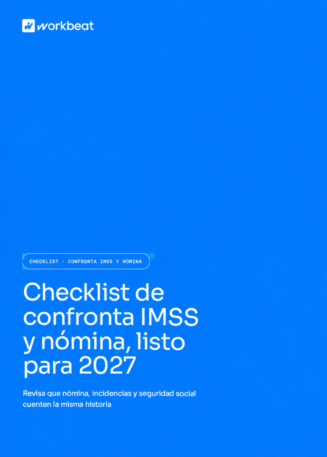 Checklist de confronta IMSS y nómina, listo para 2027